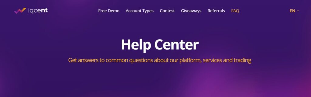 How Good is IQCent's Support?