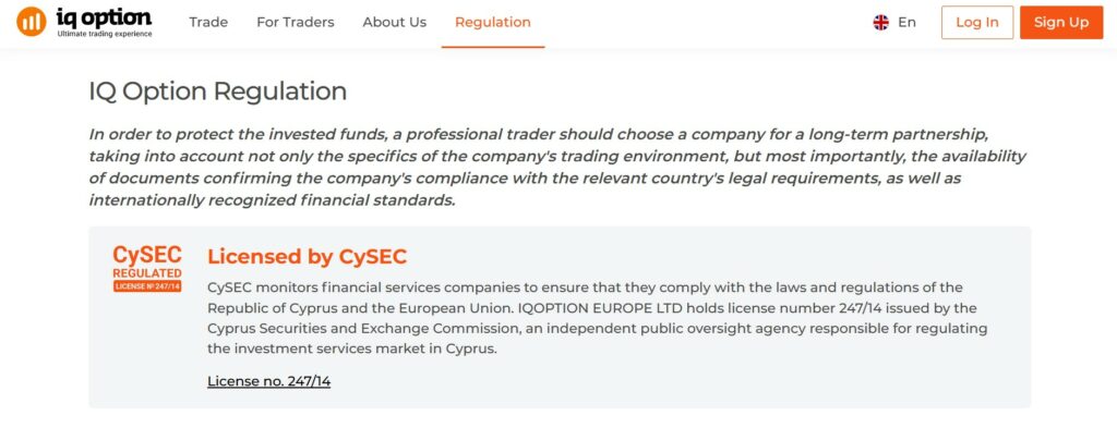 CySEC Regulation