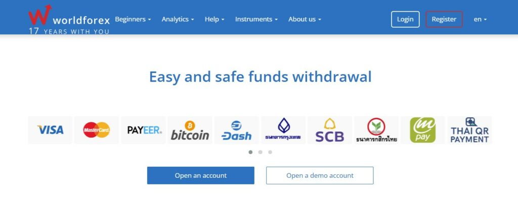 Withdrawal Options